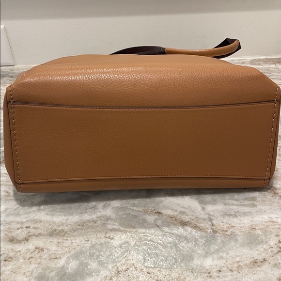 Coach Brown Leather Tote Bag - Picture 5 of 10